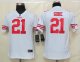 nike youth nfl san francisco 49ers #21 gore white jerseys