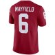 Baker Mayfield #6 Red Colleges Jersey