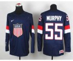 2014 world championship nhl jerseys USA #55 murphy blue