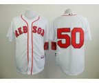 mlb jerseys boston red sox #50 betts white