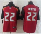 nike nfl tampa bay buccaneers #22 martin red [nike limited][2014