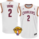 nba cleveland cavaliers #2 kyrie irving adidas white player swingman 2016 the finals jerseys