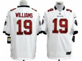nike nfl tampa bay buccaneers #19 williams white cheap jerseys [