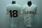 Baseball Jerseys san francisco giants #18 cream(cool base)