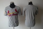 2011 world series mlb st.louis cardinals blank grey cheap jersey