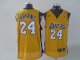 Basketball Jerseys los angeles lakers #24 bryant yellow(fans edi