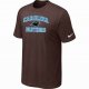 Carolina Panthers T-shirts brown