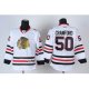 youth nhl chicago blackhawks #50 crawford white jerseys