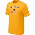 Arizona Cardinals T-shirts yellow
