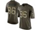 Nike New York Jets #96 Muhammad Wilkerson army Green Salute To S