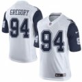 nike nfl dallas cowboys #94 randy gregory white rush limited jerseys