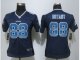 Women New Nike Dallas Cowboys #88 Bryant Navy Blue Strobe Jersey