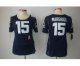 nike women nfl chicago bears #15 marshall blue [breast cancer aw