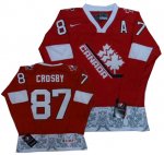nhl jerseys team canada #87 crosby red jersey(2012 new)