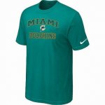 Miami Dolphins T-shirts green