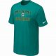 Miami Dolphins T-shirts green