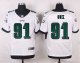 nike philadelphia eagles #91 cox elite white jerseys