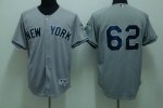 Baseball Jerseys new york yankees #62 chamberlain grey(2009 logo