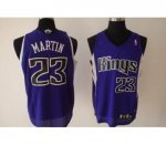 Basketball Jerseys sacramento kings #23 martin purple(fans editi