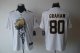 nike nfl new orleans saints #80 graham white jerseys [helmet tri
