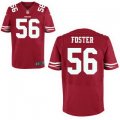 Men's San Francisco 49ers #56 Reuben Foster Nike Scarlet Red NFL Jerseys
