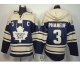 nhl toronto maple leafs #3 phaneuf blue-cream [pullover hooded s