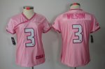nike women nfl seattle seahawks #3 wilson pink [2012 nike love]