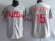 Baseball Jerseys jersey philadelphia phillies #15 hollins grey