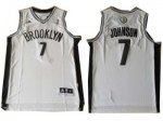 nba new jersey nets #7 joe johnsonblack white [revolution 30 swi
