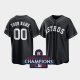 Baseball Houston Astros Custom Black White 2021 All Black Fashion 2022 World Series Champions Jersey