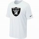 Oakland Raiders sideline legend authentic logo dri-fit T-shirt w