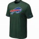 Buffalo Bills sideline legend authentic logo dri-fit T-shirt dk