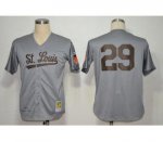 mlb st.louis browns #29 paige m&n grey 1953 cheap jerseys