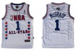 NBA 2003 All-Star #1 Tracy McGrady White Swingman Throwback Jersey