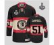 nhl chicago blackhawks #51 brian campbell black third edition [2