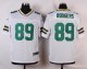 nike green bay packers #89 rodgers white elite jerseys