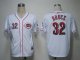 Men's MLB Cincinnati Reds #32 Jay Bruce White Cool Base Jerseys