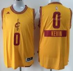 nba cleveland cavaliers #0 kevin love yellow 2014-15 christmas day stitched jerseys