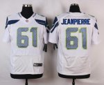 nike nfl seattle seahawks #61 jeanpierre elite white jerseys