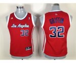 women nba los angeles clippers #32 griffin red [revolution 30 sw