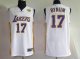 Basketball Jerseys los angeles lakers #17 bynum white(2010 final