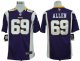 nike nfl minnesota vikings #69 allen purple jerseys [nike limite