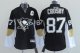 Women Pittsburgh Penguins #87 Sidney Crosby Black Stitched NHL Jersey