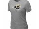 Women St.Louis Rams L.Grey T-Shirts