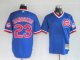 Baseball Jerseys chicago cubs sandberg #23 m&n blue