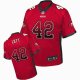 nike nfl san francisco 49ers #42 lott red [elite drift fashion]