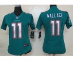 nike women nfl miami dolphins #11 wallace green [nike limited]