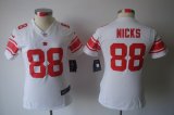 nike women nfl new york giants #88 nicks white jerseys [nike lim