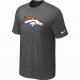 Denver Broncos sideline legend authentic logo dri-fit T-shirt dk