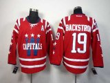 nhl washington capitals #19 backstron red [2014 new][patch A]